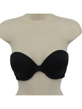 Victorias Secret 34C Biofit Multiway Bra Strapless Underwire Padded NO STRAPS